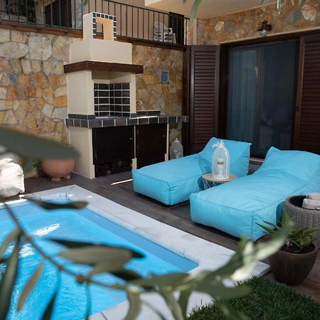 Dandy Villas Nea Roda - Melodic Waves - Private - Pool - Parking - Cellar Ngoại thất bức ảnh